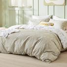 Conjunto de edredom Bedsure Queen Linen com 1 edredom e 2 fronhas