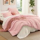 Conjunto de edredom Bedsure Queen Pink, 7 peças para todas as estações