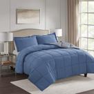 Conjunto de edredom HIG Dusty Blue Twin/Twin XL com Sham All Season Conjunto de edredom HIG Dusty Blue Twin/Twin XL com Sham All Season