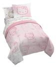 Conjunto de edredom Jay Franco Hello Kitty completo de 7 peças