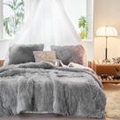 Conjunto de edredom Joyreap Full/Queen Luxury Faux Fur Sherpa