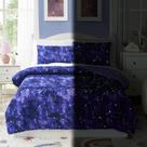 Conjunto de edredom Kaleido Space Twin Kids Glow in The Dark