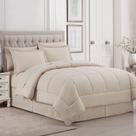 Conjunto de Edredom King Sweet Home Collection - Dobby Stripe