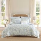 Conjunto de edredom Laura Ashley Nora Queen com fronhas e travesseiros Conjunto de edredom Laura Ashley Nora Queen com fronhas e travesseiros