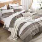 Conjunto de edredom Litanika Hazel King Size, 3 peças, leve