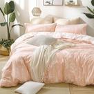 Conjunto de edredom Love's cabin Dusty Rose Pink Twin XL Size