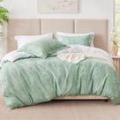 Conjunto de edredom Love's cabin Sage Green Twin - Twin tamanho XL Conjunto de edredom Love's cabin Sage Green Twin - Twin tamanho XL