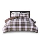 Conjunto de edredom Madison Park Parkston Plaid Twin/Twin XL Brown Conjunto de edredom Madison Park Parkston Plaid Twin/Twin XL Brown