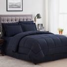Conjunto de Edredom Queen Sweet Home Collection - Dobby Navy