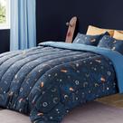 Conjunto de Edredom SLEEP ZONE Kids Bedding Twin - Super Macio - Tema Espacial Conjunto de Edredom SLEEP ZONE Kids Bedding Twin - Super Macio - Tema Espacial