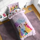 Conjunto de edredom Sunny Side Up Disney Princess Twin Kids, 5 unidades