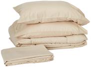 Conjunto de edredom Sweet Home Collection Beige Twin XL 5 peças