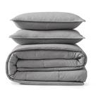 Conjunto de edredom UGG Leonora Lightweight Down Alt King Light Grey