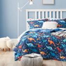Conjunto de edredom UMCHORD Kids Twin com lençóis Dinosaur, 5 peças