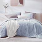 Conjunto de edredom WRENSONGE Queen Lilac, 7 peças, cama em uma bolsa
