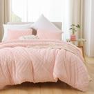 Conjunto de edredom YIRDDEO Pink Twin Size, 2 unidades com 1 fronha