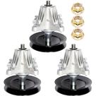 Conjunto de eixo do spindle JSXDNWYJ para decks de corte de 54" pacote com 3 unidades