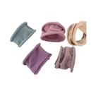 Conjunto De Elásticos Coloridos De Nylon Para Cabelo Feminino E Infantil: Prendedores De Rabo De