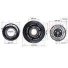 Conjunto de Embreagem do Compressor Sanden 7H15 24 Volts Polia 2A 132mm
