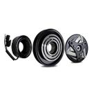 Conjunto de Embreagem Kwid Para Compressor Original 12 Volts Polia 3pk 132mm