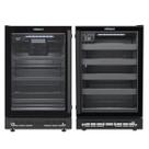 Conjunto de Embutir Cervejeira 100L Top Light-In + Adega 24 Garrafas Cave-In Preto 220V - Venax Conjunto de Embutir Cervejeira 100L Top Light-In + Adega 24 Garrafas Cave-In Preto 220V - Venax