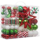 Conjunto de enfeites de bola de Natal Valery Madelyn 100ct Elf