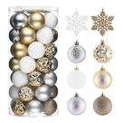 Conjunto de enfeites de decoração de árvore de Natal Valery Madelyn 50ct