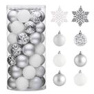 Conjunto de enfeites de decoração de árvore de Natal Valery Madelyn