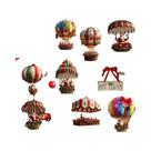 Conjunto De Enfeites Para Árvore De Natal 10 20 30PCS 2D Suprimentos Para Festa De Natal Decoração