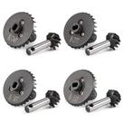 Conjunto de engrenagens de eixo helicoidal Overdrive/Underdrive para Axial SCX10