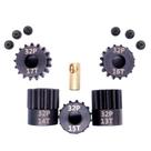 Conjunto de engrenagens de pinhão MakerDoit 32P 5mm 13T 14T 15T 16T 17T com chave hexagonal