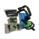 Conjunto De Equipamentos De Fitness Para Casa Com 7 Peças: Corda De Pular, Dispositivo De