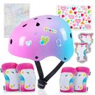Conjunto de equipamentos de proteção Unicorn Catcher Kids Helmet 3-8 anos