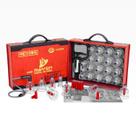 Conjunto de equipamentos de terapia com ventosas Hansol Professional 19 copos Conjunto de equipamentos de terapia com ventosas Hansol Professional 19 copos