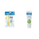 Conjunto de Escova de Dentes Dr. Brown's para Bebês e Crianças Pequenas Sem Flúor 40g