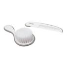 Conjunto de Escova e Pente Baby Cinza com 1 unidade
