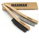 Conjunto de escovas de arame MAXMAN Heavy Duty em aço carbono e aço inoxidável Conjunto de escovas de arame MAXMAN Heavy Duty em aço carbono e aço inoxidável