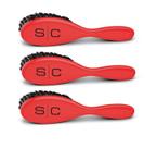 Conjunto de escovas de cabelo de barbeiro StyleCraft The Fresh Cut Professional Conjunto de escovas de cabelo de barbeiro StyleCraft The Fresh Cut Professional