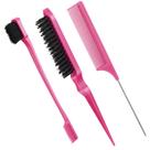 Conjunto de escovas de cabelo Geiserailie Slick Back Bristle para mulheres e crianças Conjunto de escovas de cabelo Geiserailie Slick Back Bristle para mulheres e crianças