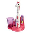 Conjunto de escovas de dentes elétricas Brusheez Kids Safe 3+ com 2 cabeças
