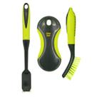 Conjunto de escovas de esfoliação Pine-Sol Long Handle com cerdas pesadas Conjunto de escovas de esfoliação Pine-Sol Long Handle com cerdas pesadas