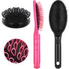 Conjunto de escovas de extensão de cabelo Boao Loop Wig Brush (2 peças)