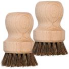 Conjunto de escovas de filtro de café Redecker Horsehair Beechwood x2