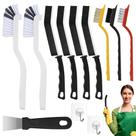 Conjunto de escovas de limpeza Tedmax Crevice, 12 unidades para uso doméstico