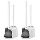 Conjunto de escovas e êmbolos para vaso sanitário SetSail, 2 pacotes, branco