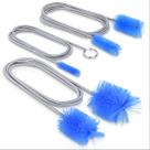 Conjunto de escovas flexíveis para ralos, crvewom, 3 peças, aço inoxidável