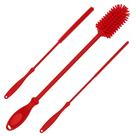 Conjunto de escovas para garrafas e limpadores de palhas Kitchiny 12.5 Silicone
