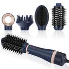 Conjunto de Escovas para Secador de Cabelo IG INGLAM 4 em 1 - Tecnologia de Íons Negativos