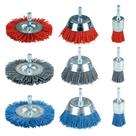 Conjunto de escovas SALI Nylon Filament Abrasive Wire, pacote com 9 Conjunto de escovas SALI Nylon Filament Abrasive Wire, pacote com 9