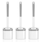 Conjunto de Escovas Sanitárias EZKEY 3 Unidades com Cerdas de Nylon Compactas Conjunto de Escovas Sanitárias EZKEY 3 Unidades com Cerdas de Nylon Compactas
